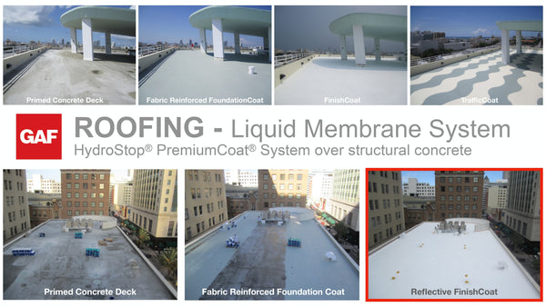 HydroStop Traffic Coat - Smooth Deck Coating