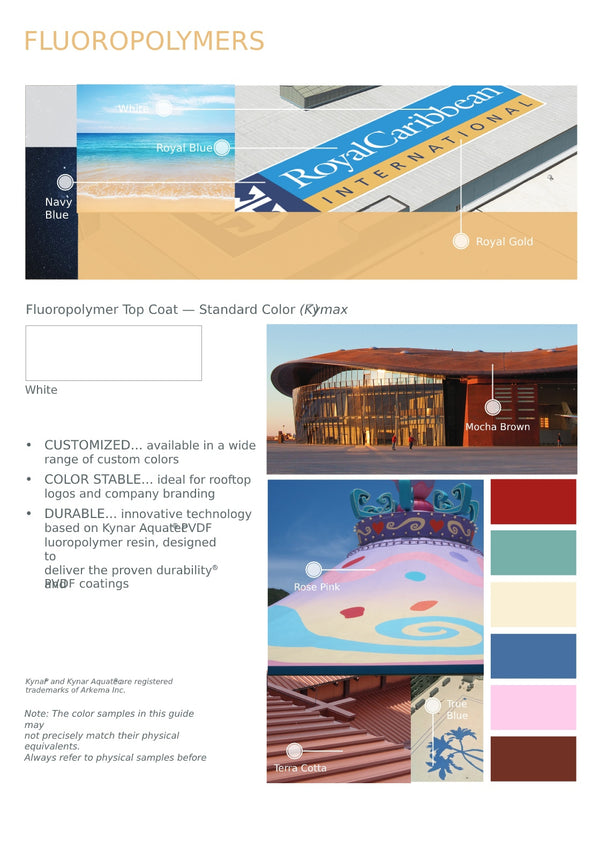 Kymax Coating "PVDF Fluoropolymer"